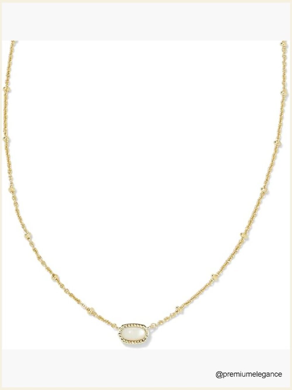 Mini Elisa 14k Gold-Plated Satellite Short Pendant Necklace, Pendant Necklace